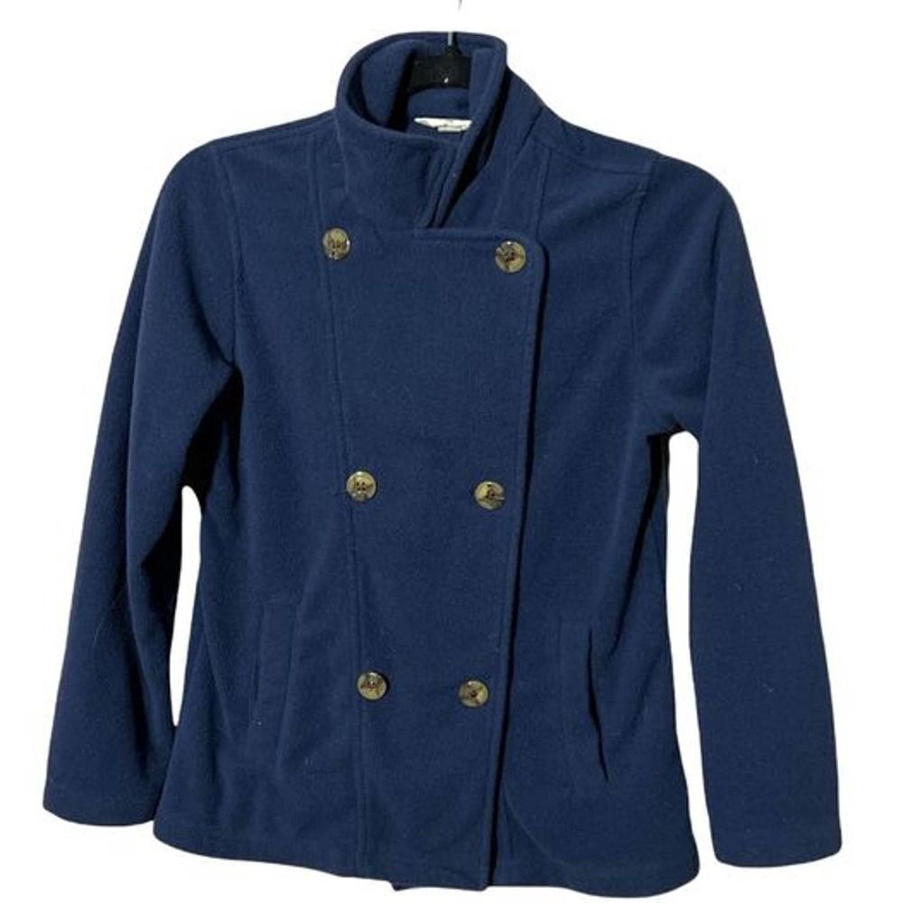 Lands End Kids Coat Blue
